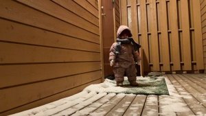 Домой на Шпицберген. Полярная ночь, город Лонгийр, Норвегия.