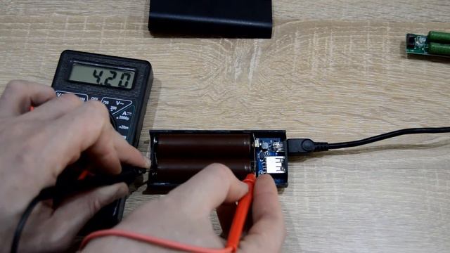 Корпус Power Bank 2x18650 5v для аккумуляторов 18650. смотреть онлайн