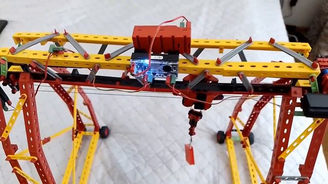 Fischertechnik crane3