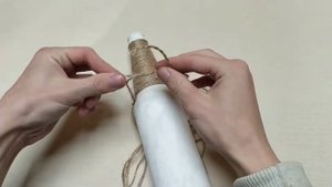 Декор БУТЫЛКИ из веревки | Идеи Домашнего Декора Своими руками Мастер класс