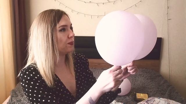 Простая гирлянда из воздушных шаров своими руками смотреть онлайн