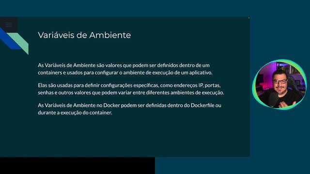 02/08 Variáveis de Ambiente do Docker смотреть онлайн