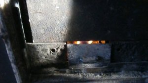 Пиролизная  минимальная печь на 100 квадратов