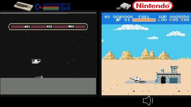 Which is Better: C64 or NES? - Let's Compare Games starting with C