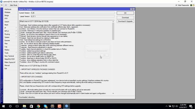 Upgrade Mikrotik Router OS Fix Bug And Add New Feature Rules смотреть онлайн