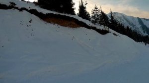 Чимбулак. Коротенькая, но лесная трасса "Терраса".