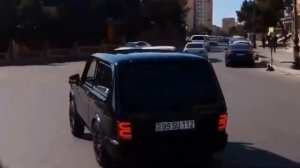 Азербайджанская Нива  Баку тюнинг
