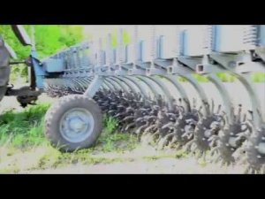 Борона-мотыга МРН-6,3 в работе