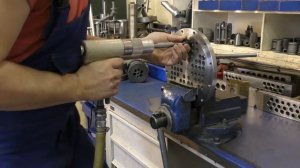 Накатка уплотнительного рельефа шариковым раскатником