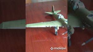 Модель самолёта своими руками/Ил-2 из бумаги и картона