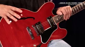 Gibson ES-335 Figured Cherry Semi-Hollow Electric Guitar