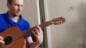 Клава Кока  - Пьяную домой на гитаре (фингерстаил)