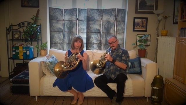 She Moved Through the Fair - Irish Folk Song arranged for 2 horns by Kerry Turner смотреть онлайн