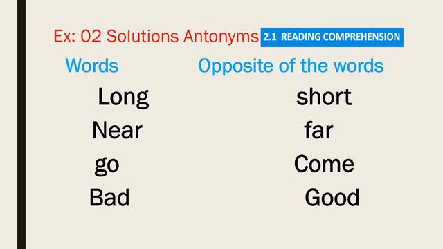 synonyms and antonyms for class 6th смотреть онлайн