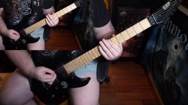 Slayer - Crionics(cover guitar with solo)+ tab in description