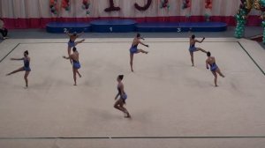 Небеса- Возрождение Первенство России по эстетической гимнастике 2017 00637