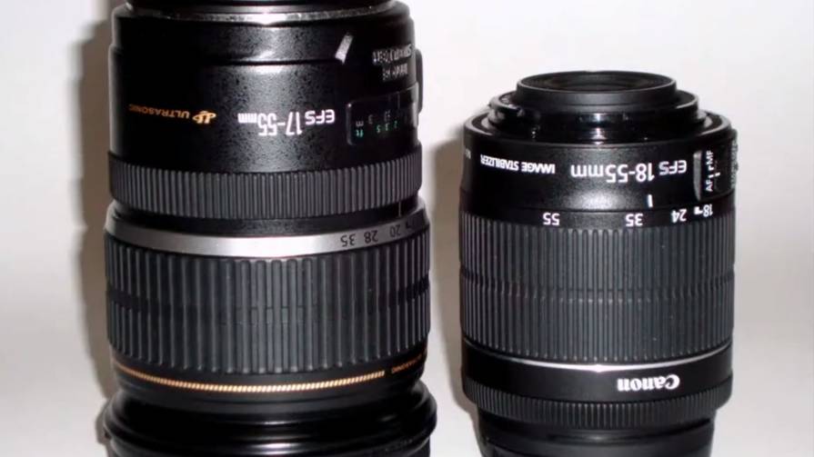 Canon EF-S 17 55mm f2.8 IS USM      VS     EF-S 18 55 f 3.5-5.6 IS STM (1)