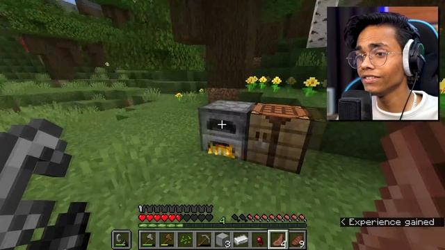 MINECRAFT, BUT SMELTING GIVES OP ENCHANTS смотреть онлайн