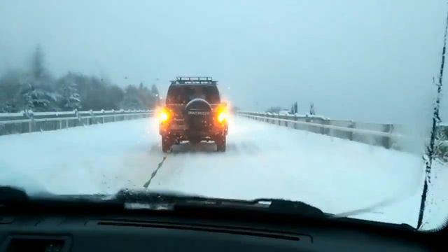 Гаспра Ялта Крым снегопад 27.01.2017 смотреть онлайн