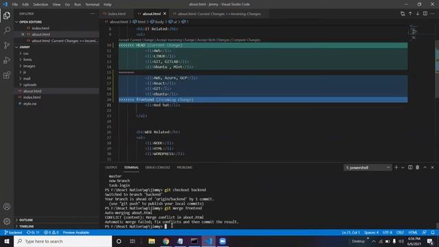 Git Cherry Pick | How To Use Git Cherry Pick Command | Git DevOps Merge Conflict | смотреть онлайн