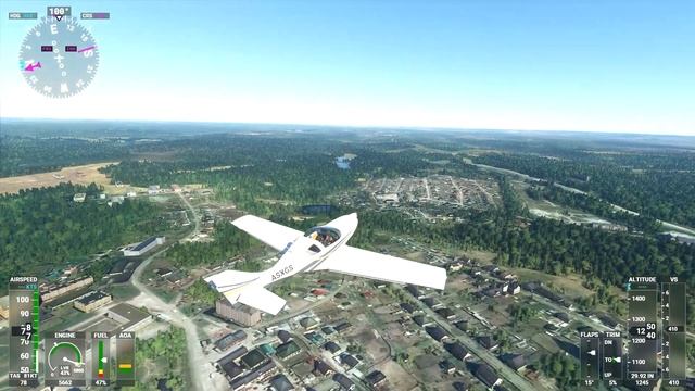 Microsoft Flight Simulator 2020 - Новосиби́рск - Раздольное - Росси́я смотреть онлайн