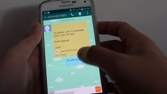 Samsung Galaxy S5: How to Block Phone Number From Sending You Spam Text Messages смотреть онлайн