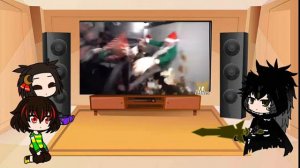 Реакция персонажей на Клинок Рассекающий Демонов за 12 минут. (почти)