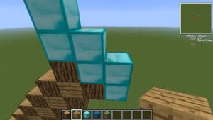 как сделать алмазную кирку в minecraft