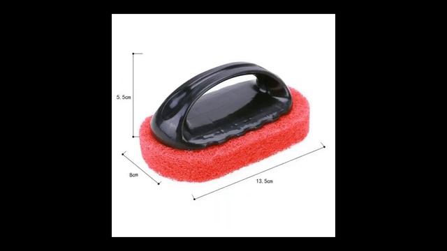 Губка скраб с ручкой Sponge Brush, цвет микс смотреть онлайн