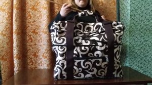 Дорожная сумка своими руками. Обзор готового изделия