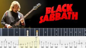 Black Sabbath - N.I.B. (Solo Bass Tabs) By Chami's Bass