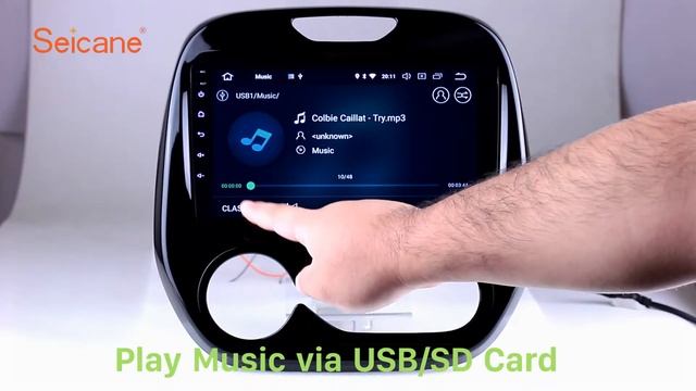 Aftermarket Radio 2011-2016 Renault Captur CLIO Samsung QM3 GPS Navigation Support CD DVD Player смотреть онлайн