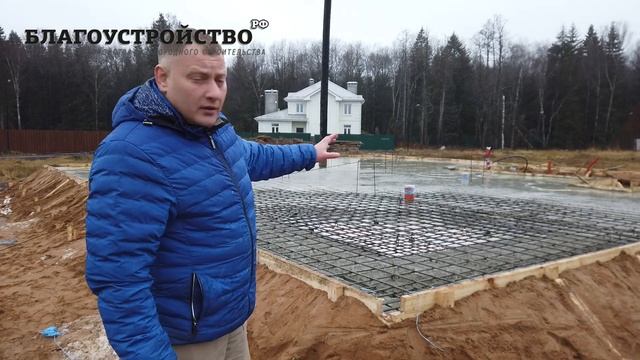 Обзор строительства монолитного фундамента // Все этапы от А до Я смотреть онлайн
