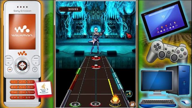 GUITAR HERO 6 WARRIORS OF ROCK MOBILE (MOTIVATION) 11 JAVA (JUEGOS MUSICA 54MX) смотреть онлайн