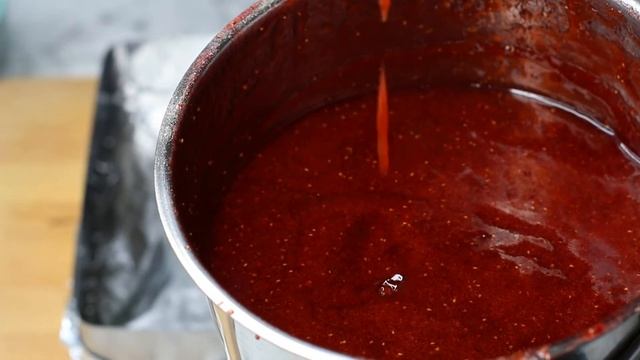 Рецепт домашнего клубничного мармелада.  Homemade strawberry marmalade recipe