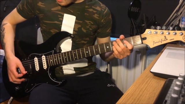 In Flames - Only for the Weak (Guitar Cover) 1080p HD with tab смотреть онлайн
