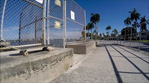 Royal Palm skatepark and downtown westpalm