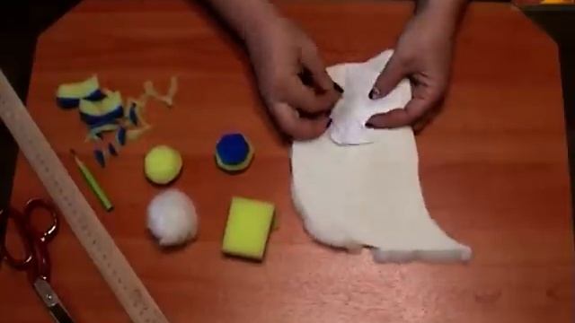 Сам Себе Шью. Шьём варежки с мехом. Делаем помпоны. смотреть онлайн