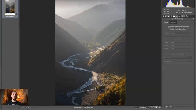 Первый стрим. Обработка - зло? Горный пейзаж в кадре смотреть онлайн