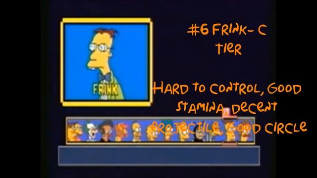 The Simpsons Wrestling - Official Tier List смотреть онлайн