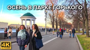 Прогулки по Москве. Осень в парке Горького