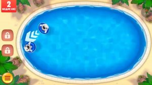 Talking Tom Pool - играем в игру "Бассейн говорящего Тома"