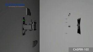 Наклонно поворотный кронштейн KROMAX CASPER 102