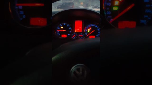 Запуск Volkswagen Passat B6 в жесткий минус! смотреть онлайн