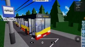 ЕДЕМ НА АВТОБУСЕ В NID S BUSES ROBLOX 238 МАРШРУТ