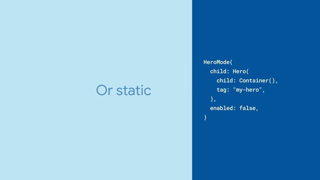 HeroMode (Flutter Widget of the Week)