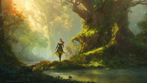 Эльфийская гавань мира _ Умиротворяющая и расслабляющая музыка _ Эмоциональная нежная арфа