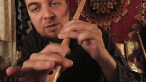 How to play Ney flute (как играть на флейте НЕЙ)