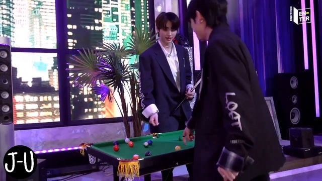 [Русская озвучка J-u] [EN-TER key] Игра в бильярд - ENHYPEN смотреть онлайн