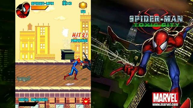 SPIDER-MAN Toxic City (Java Game) #1 Bandidos Pela Cidade - Shocker e Rhino смотреть онлайн